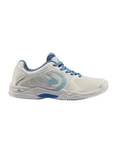 Zapatillas Bullpadel Beker 24v Blanco/Azul Mujer | Ofertas de pádel